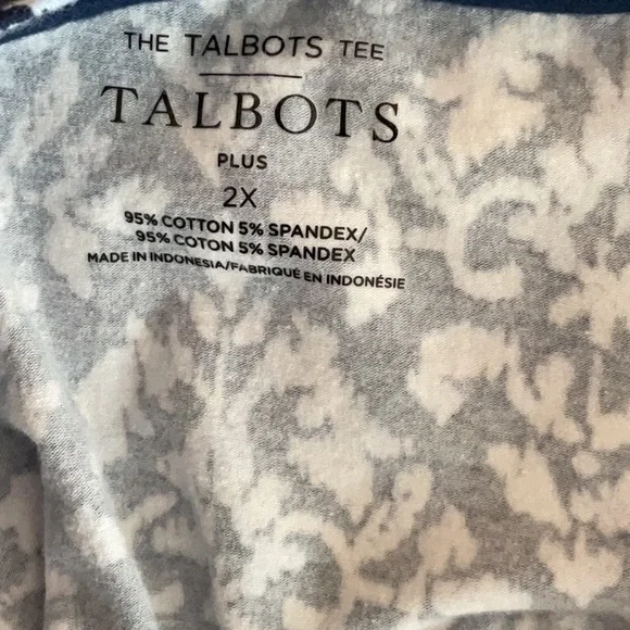 Talbots Printed Top - Picture 5 of 7